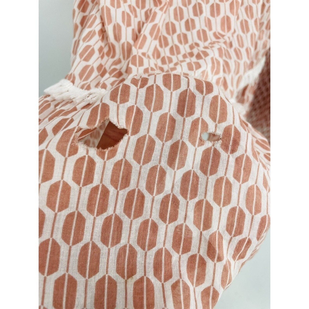 Kate Spade size Large Arrow Stripe Lace Front Sleeveless Dress - Picture 13 of 14